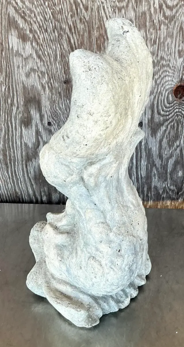 Mid 20th Century Regency Cast Concrete Koi Fountain — additional photo 1
