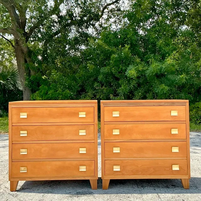 Mid 20th Century Vintage Rockford Chest of Drawers - a Pair — additional photo 3