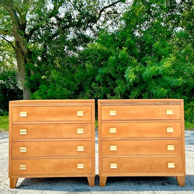 Mid 20th Century Vintage Rockford Chest of Drawers - a Pair — additional photo 4