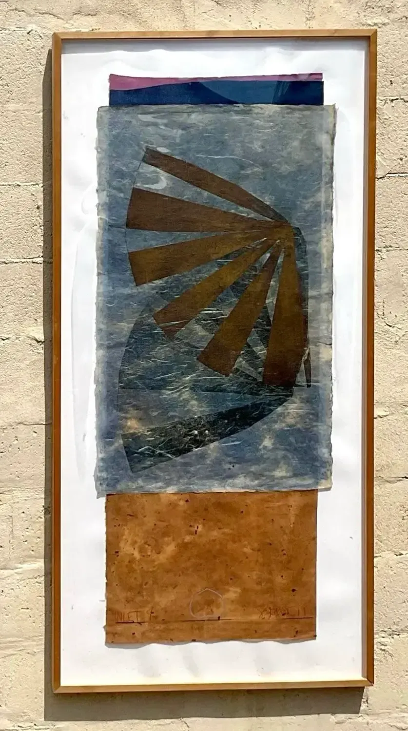 Original Scott Sandell Monumental Mixed Media Art — additional photo 2