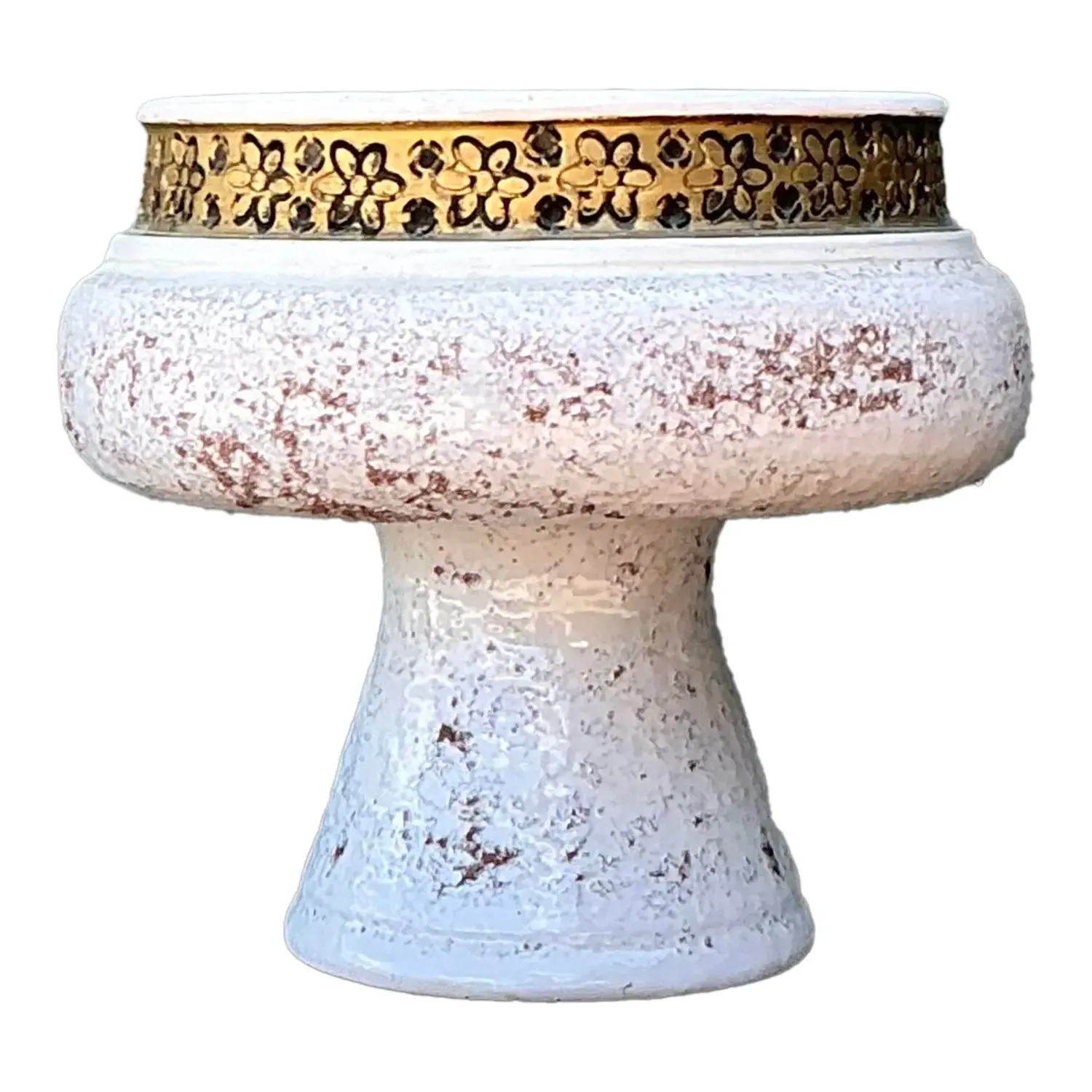 Vintage Italian Rosenthal Nutter Glazed Ceramic Bowl — additional photo 1
