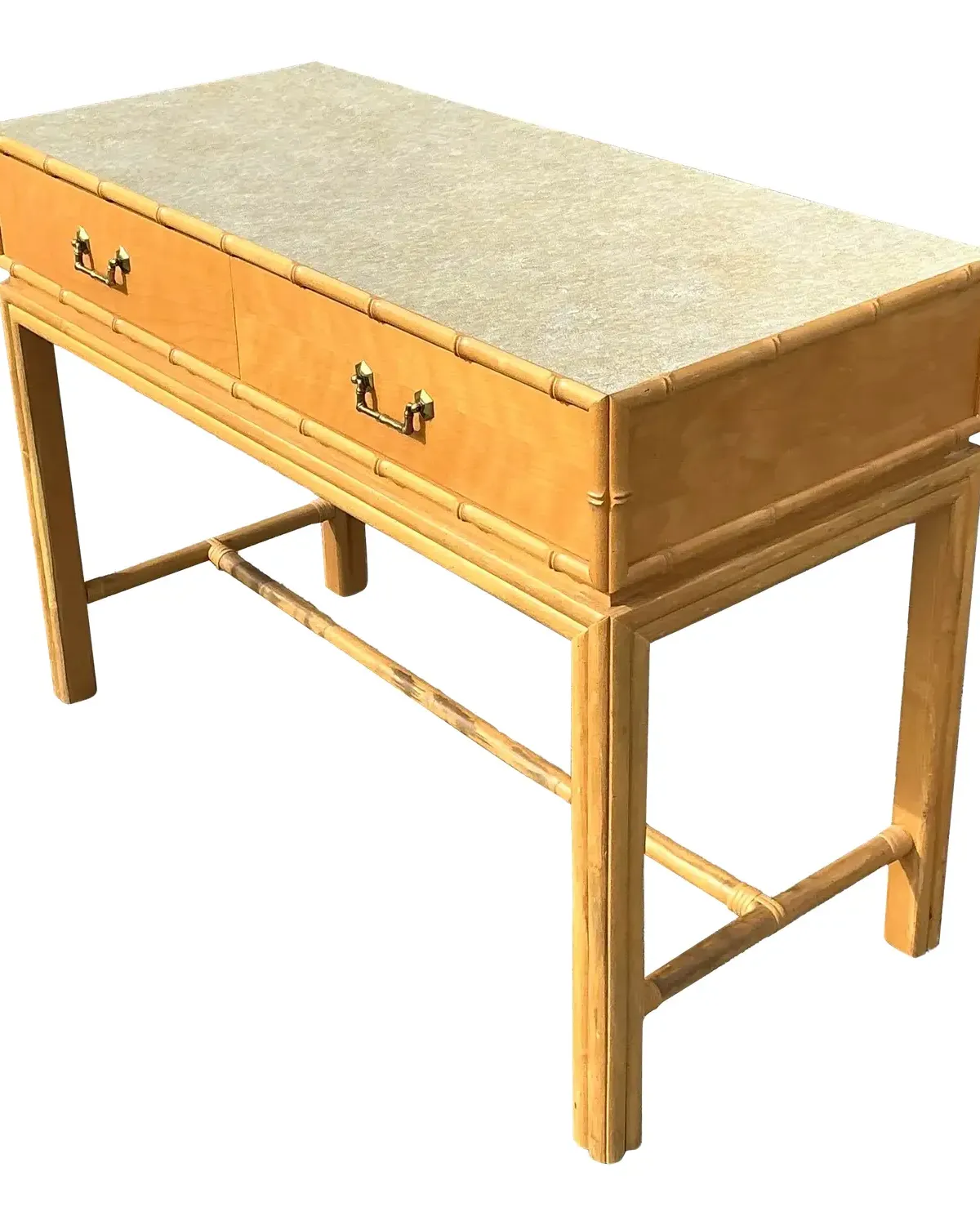 Vintage Coastal Ficks Reed Desk