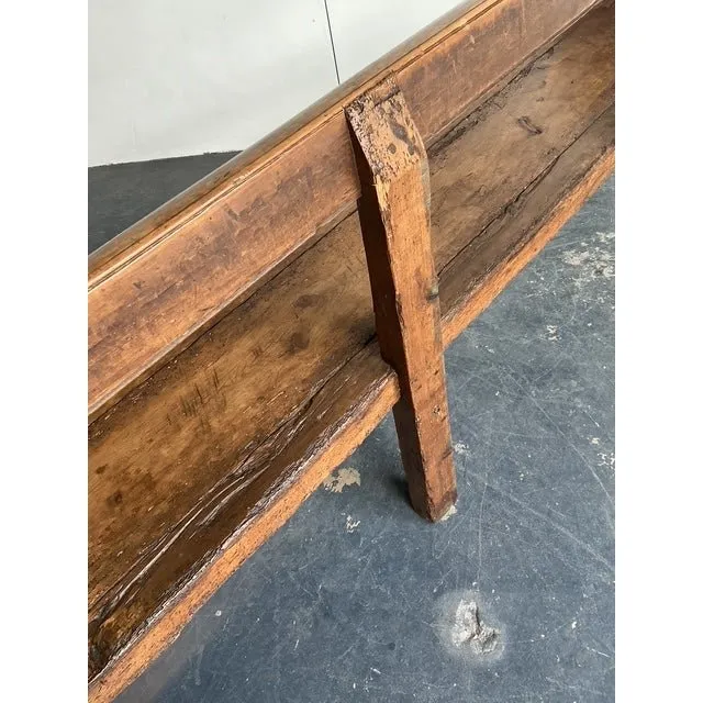 Vintage 18th Century Monumental Spanish Bench — additional photo 5