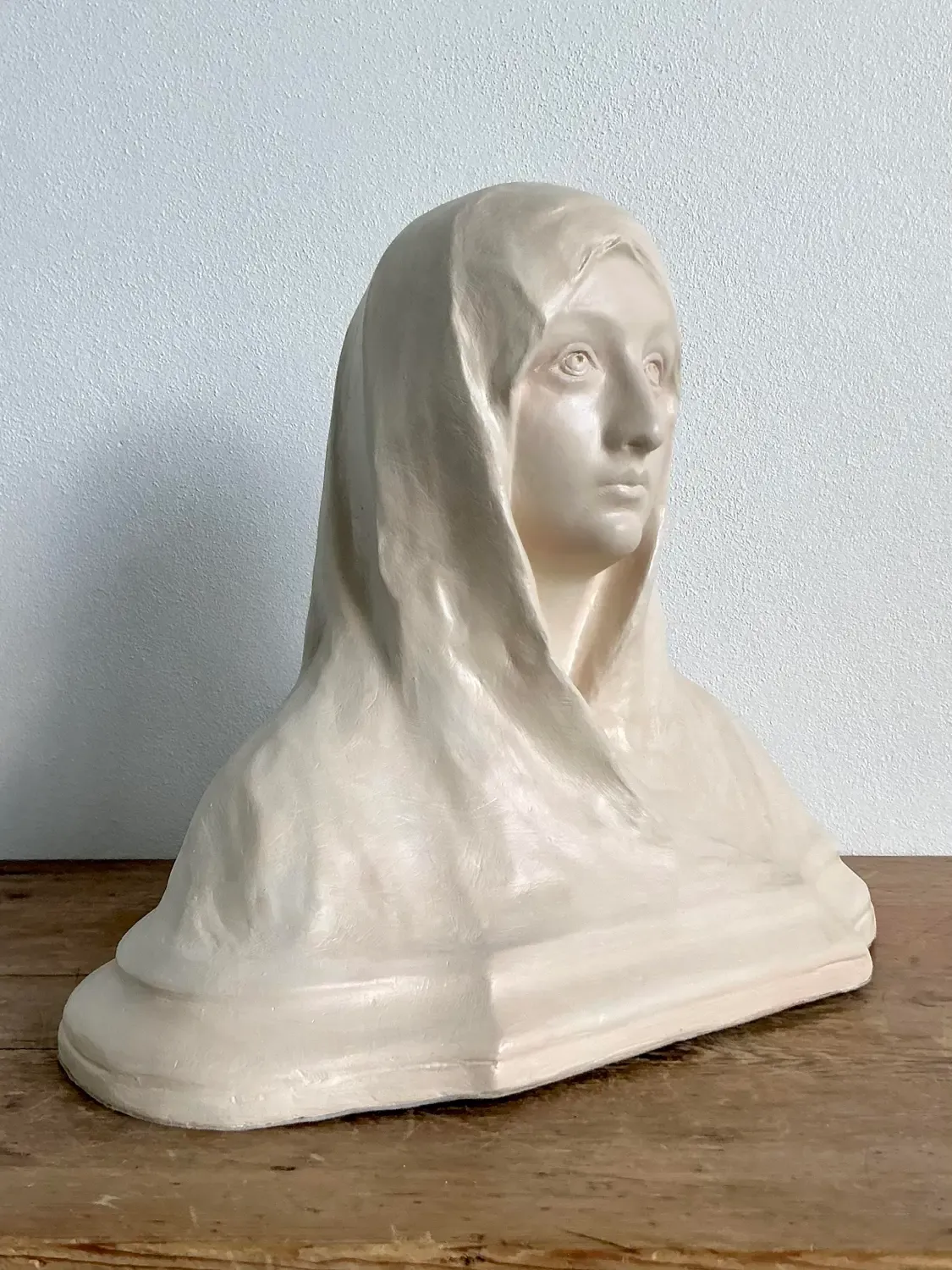 Vintage 1900 Original Model Plaster Marquette of Pilne — additional photo 2
