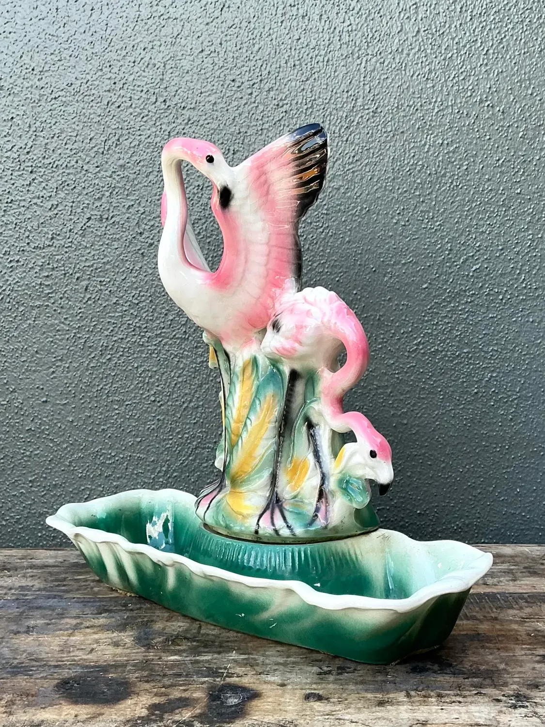 Vintage 1950s Lane Glazed Ceramic Light — additional photo 7