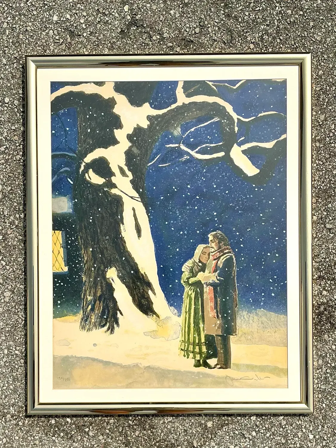 Vintage 1978 Metropoilitan Opera “La Boheme” Lithograph — additional photo 1