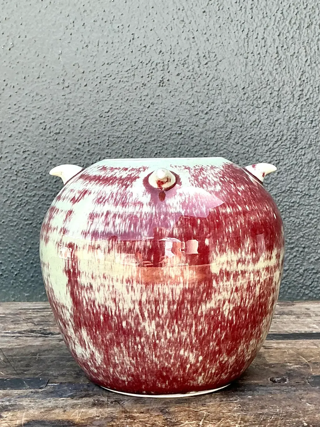 Vintage 1981 Original Studio Pottery Vase — additional photo 1