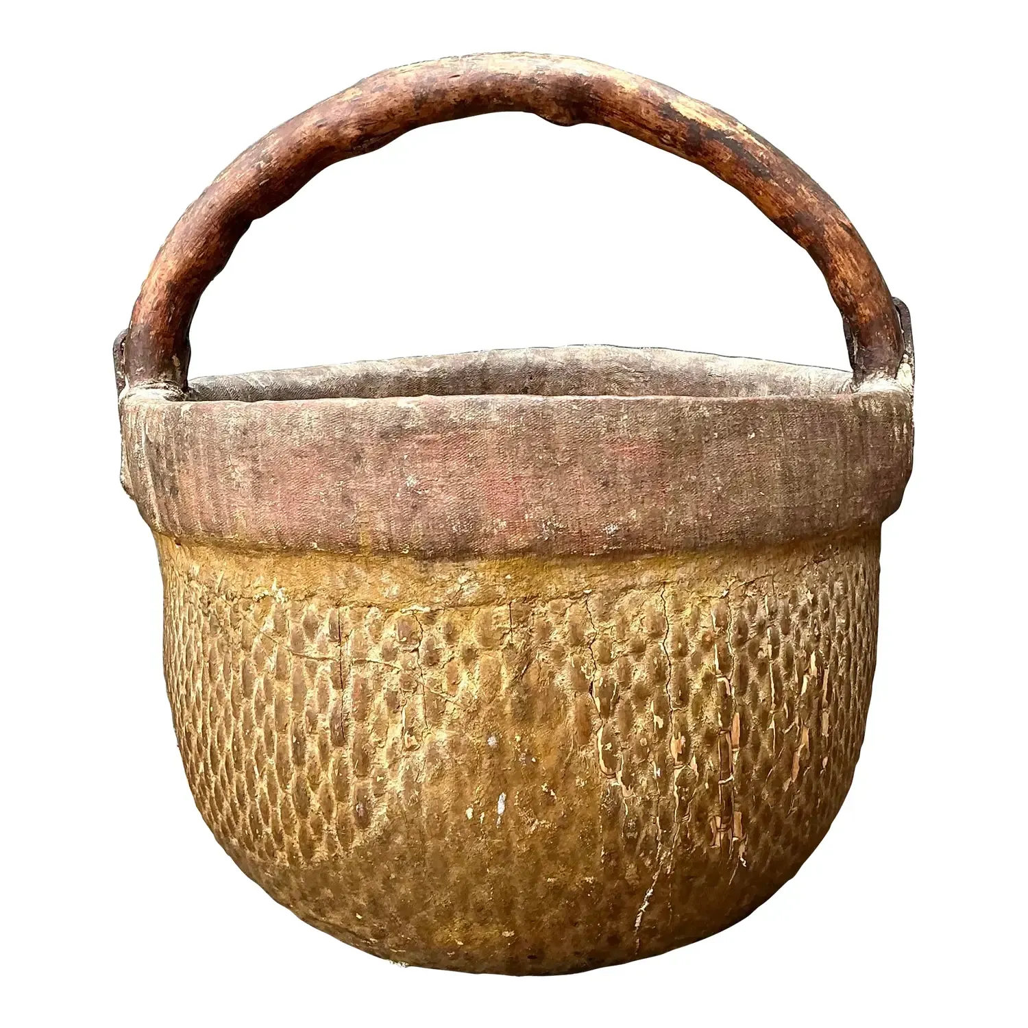 Vintage 19th Century Chinese Rice Basket — additional photo 1