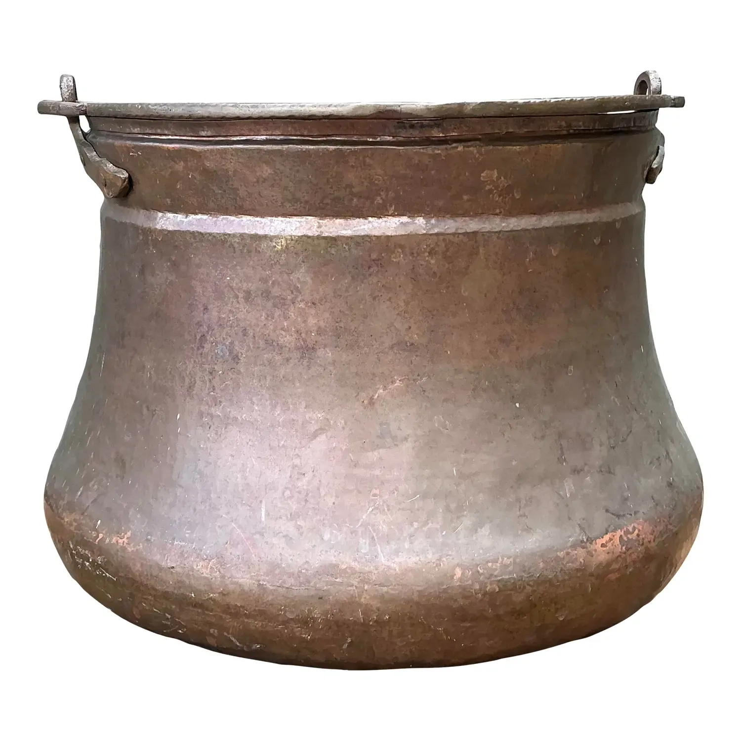 Vintage 19th Century Copper Cauldron — additional photo 1