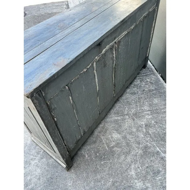 Vintage 19th Century Patinated French Sideboard