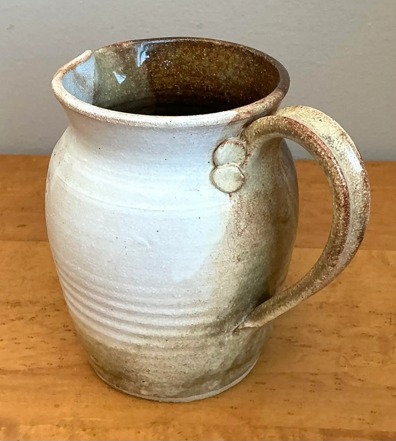 Vintage Aboriginal Studio Pottery Pitcher — additional photo 3