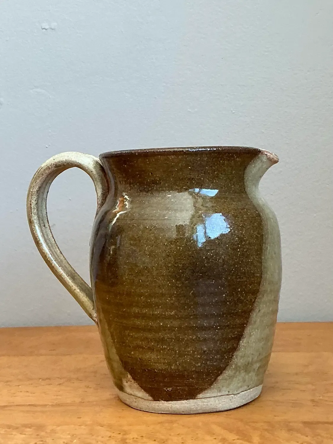 Vintage Aboriginal Studio Pottery Pitcher — additional photo 4