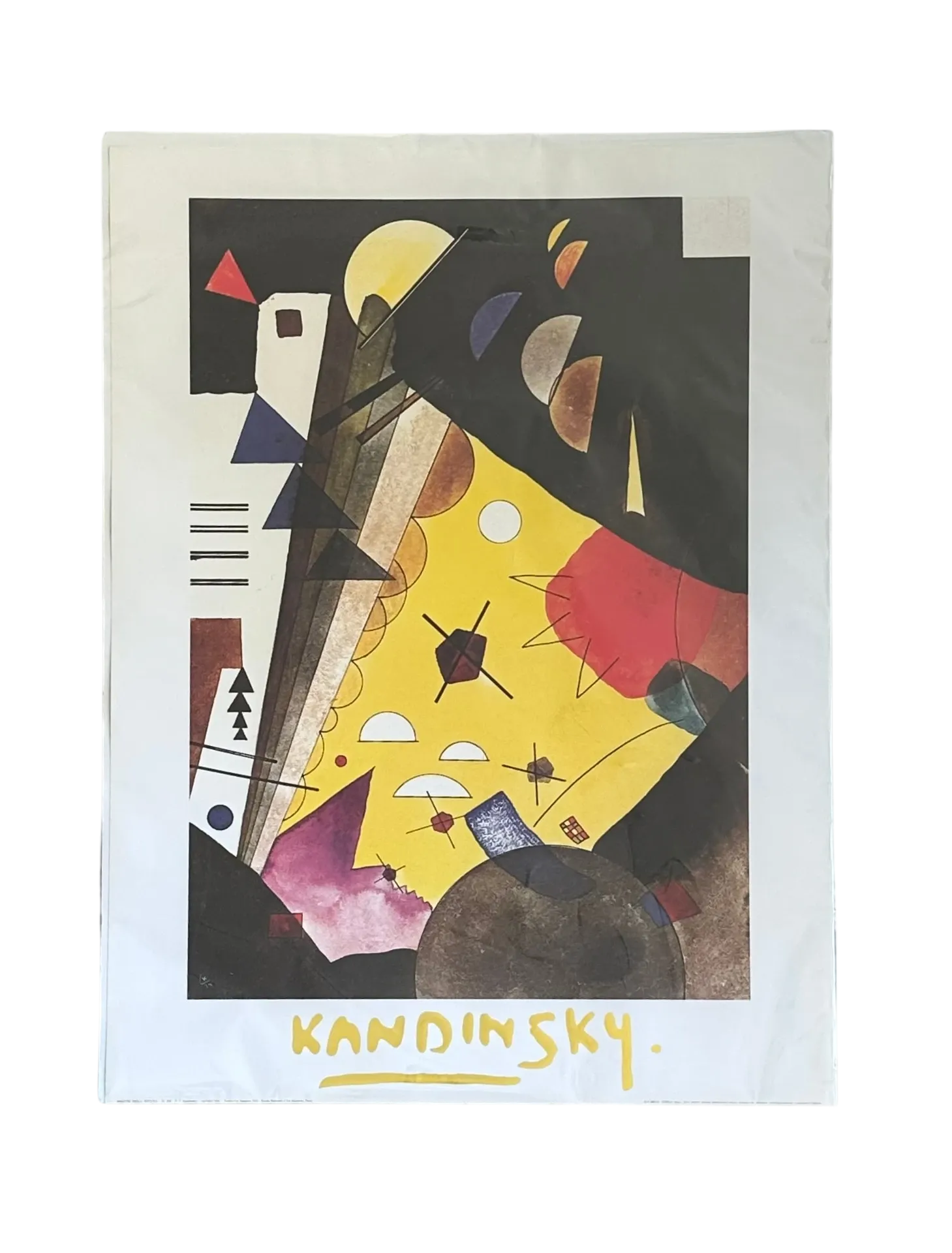 Vintage Abstract Kandinsky Poster — additional photo 1