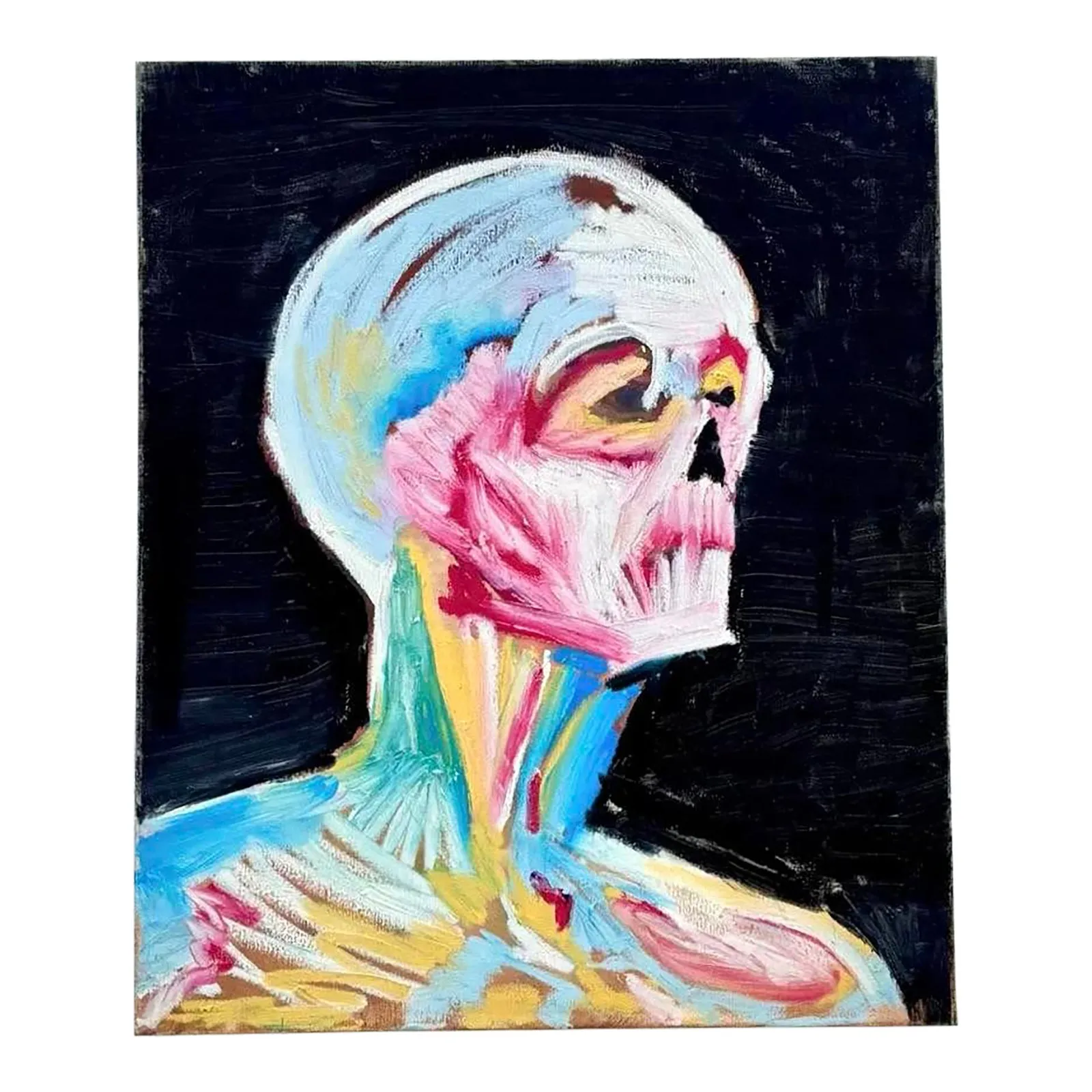 Vintage Abstract Portrait in Oil Paint — additional photo 1