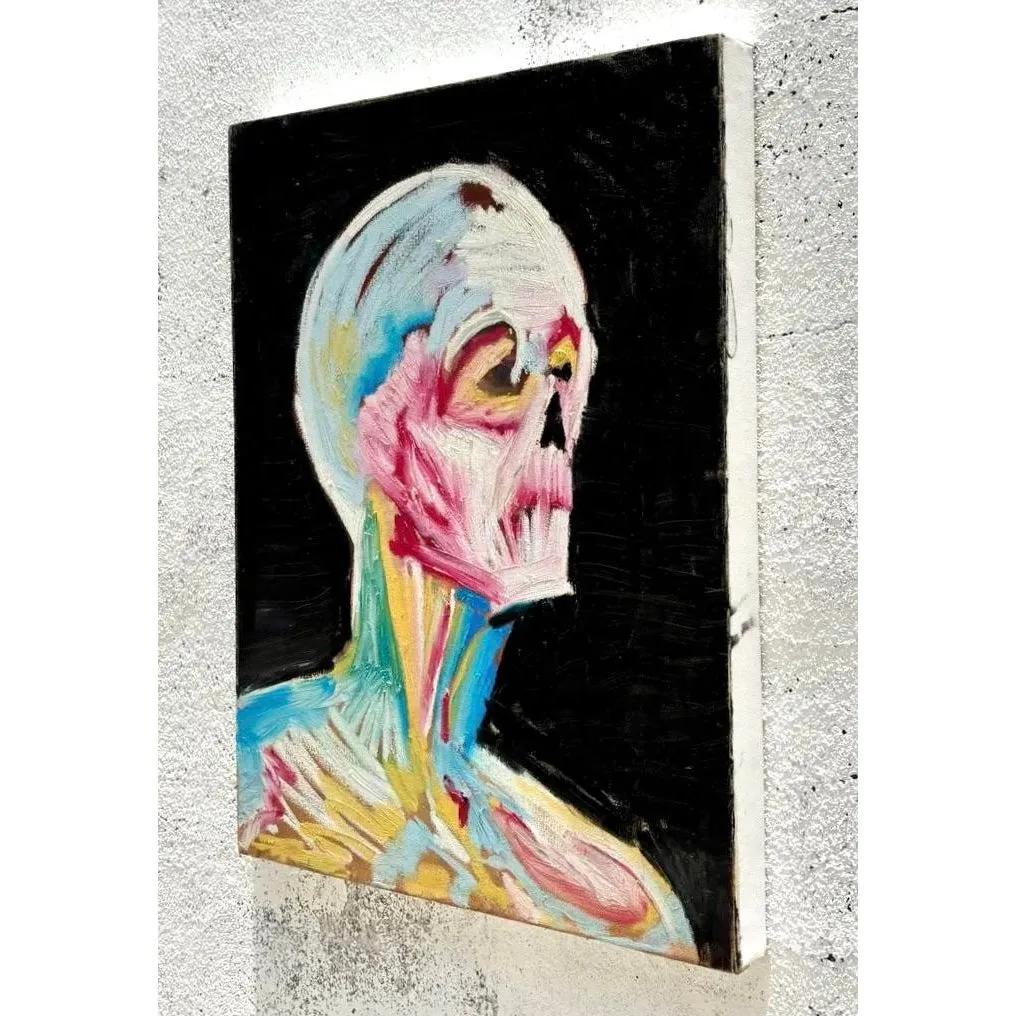 Vintage Abstract Portrait in Oil Paint — additional photo 4