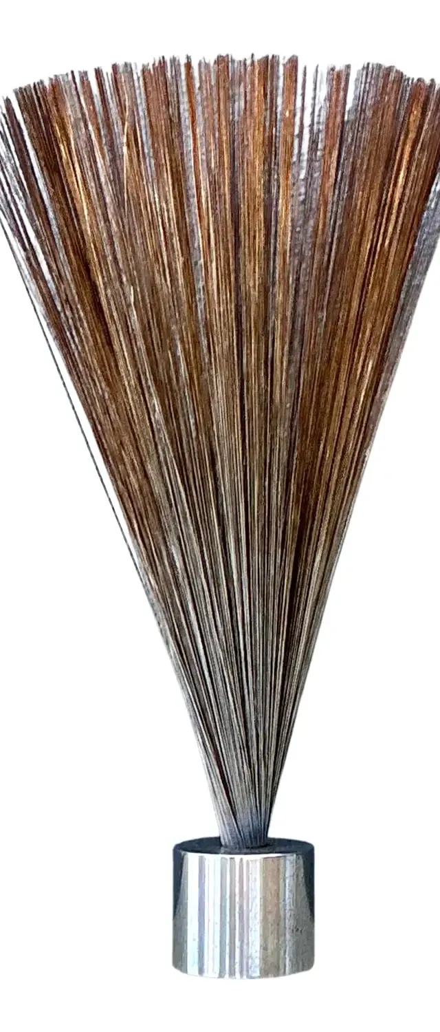 Vintage Abstract Wire Spray Kinetic Sculpture