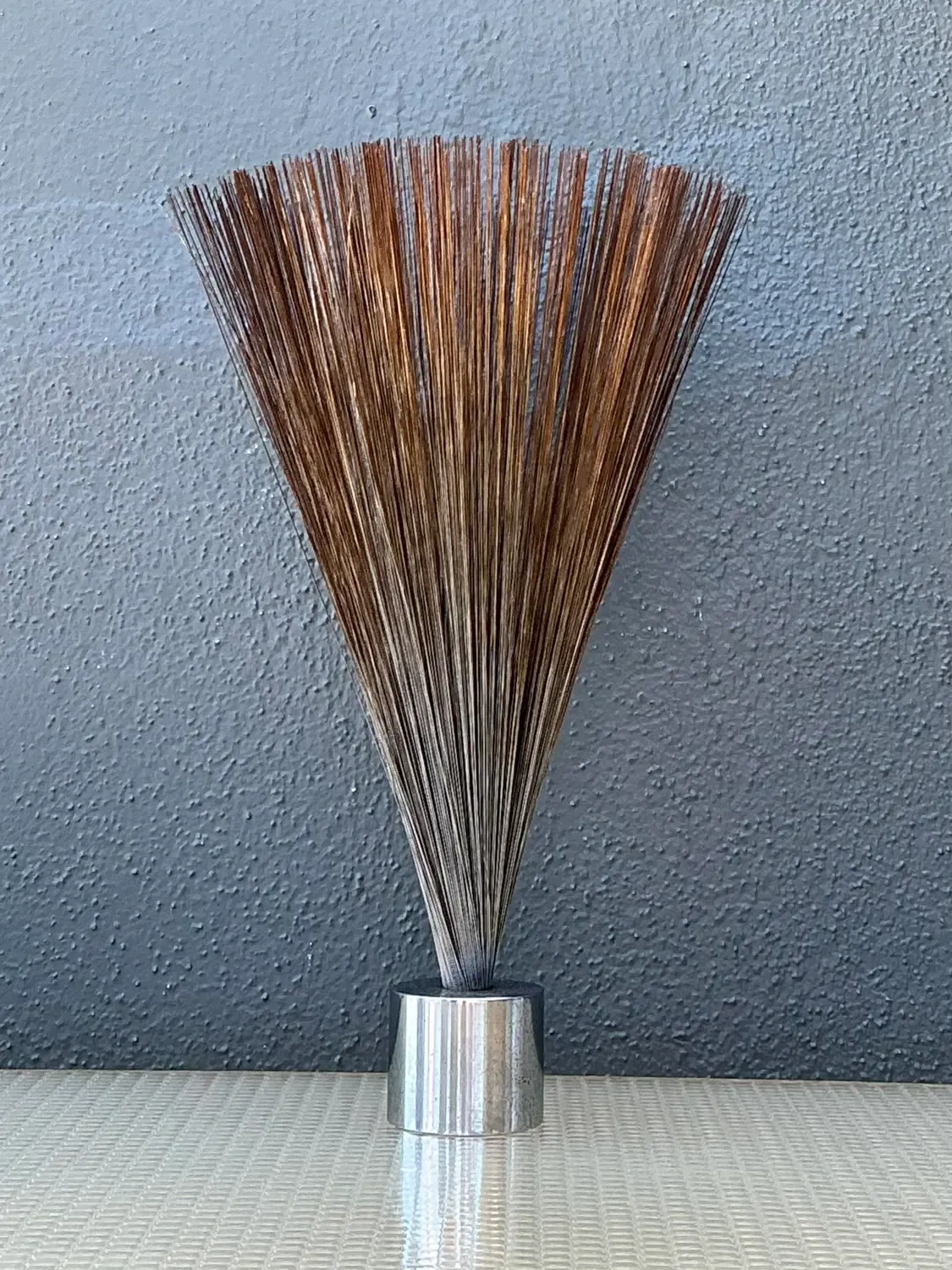 Vintage Abstract Wire Spray Kinetic Sculpture — additional photo 2