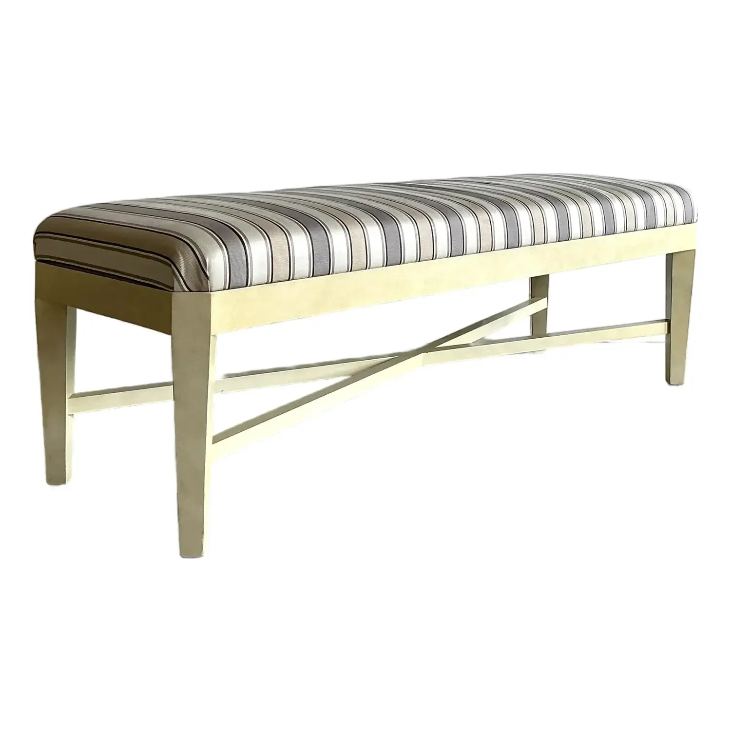 Vintage Angled Long Bench — additional photo 1