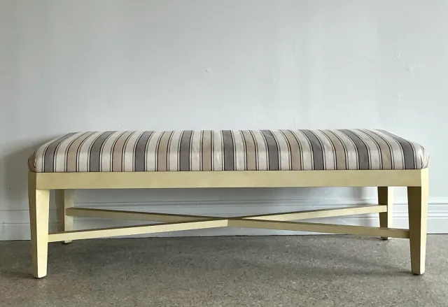Vintage Angled Long Bench — additional photo 5