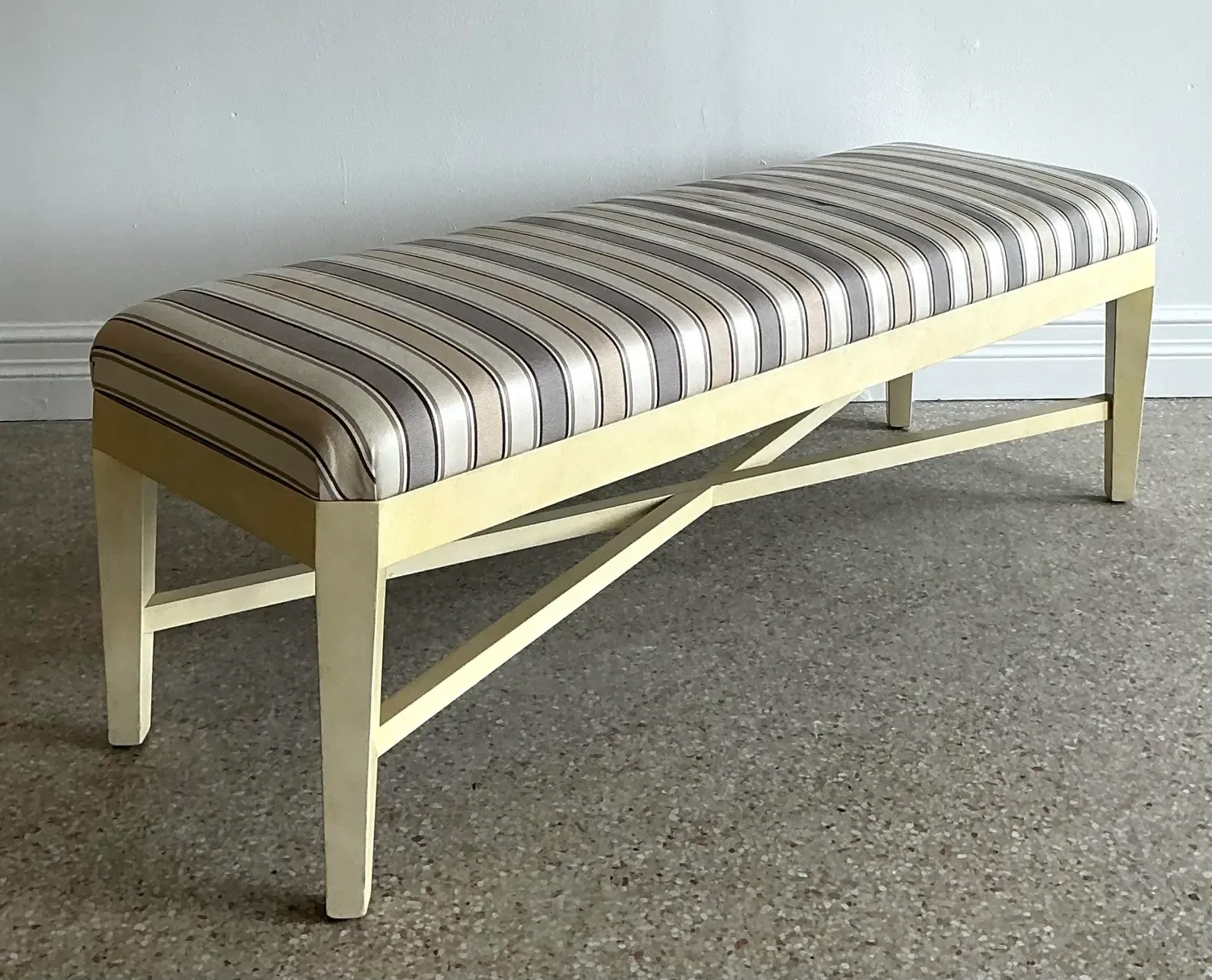 Vintage Angled Long Bench — additional photo 6