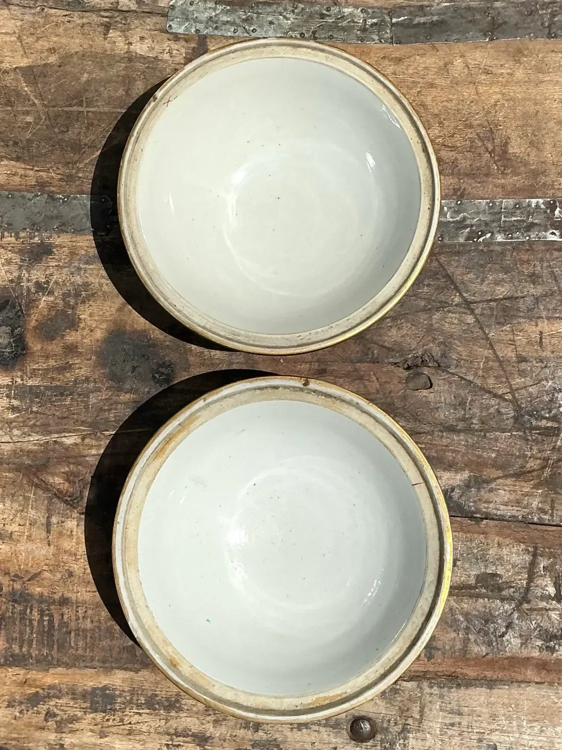 Vintage Asian Glazed Ceramic Bowls - A Pair — additional photo 4