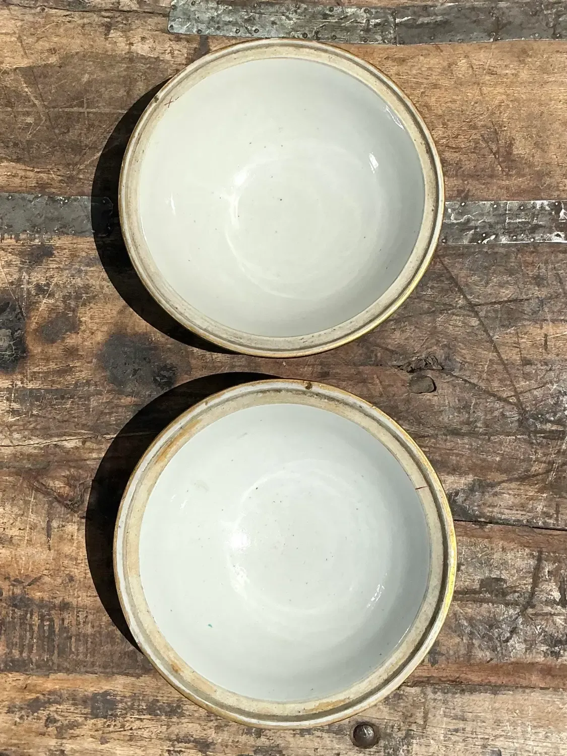 Vintage Asian Glazed Ceramic Bowls - A Pair — additional photo 6