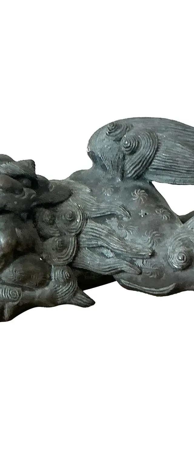Vintage Asian Lion Censer