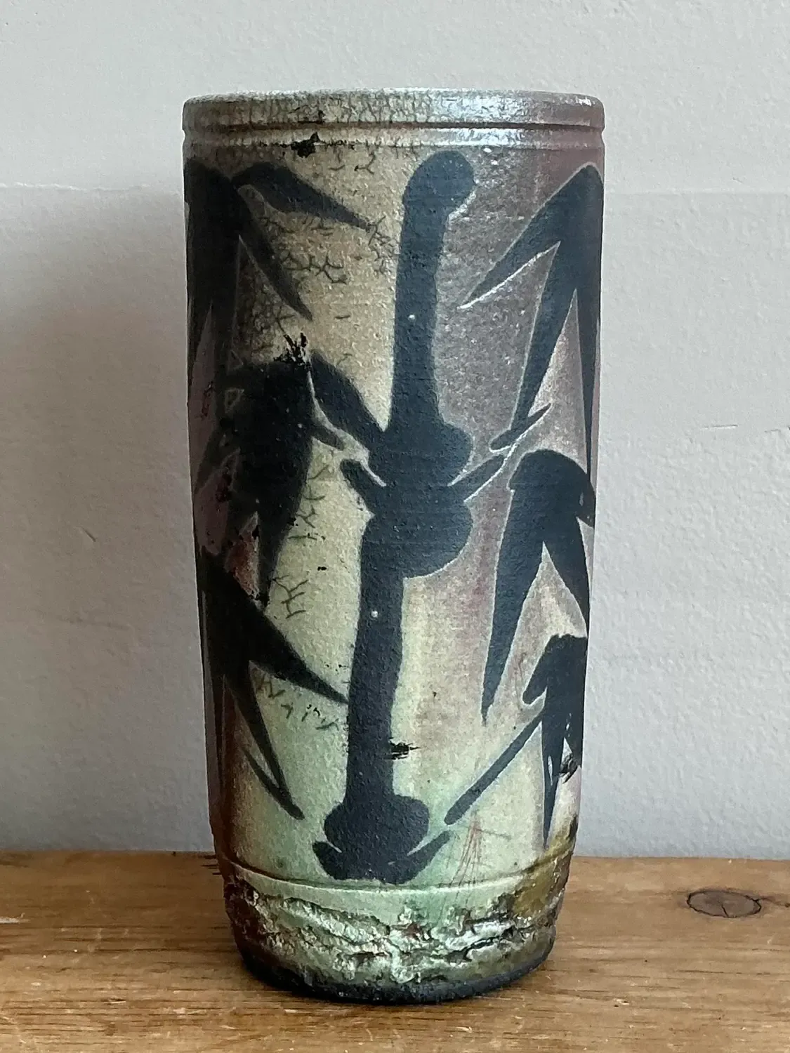 Vintage Asian Original Studio Pottery Vase — additional photo 1