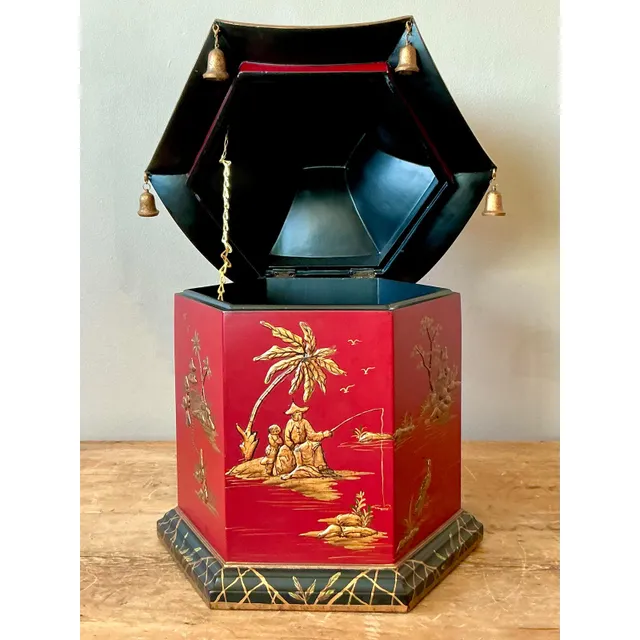 Vintage Asian Pagoda Box — additional photo 3