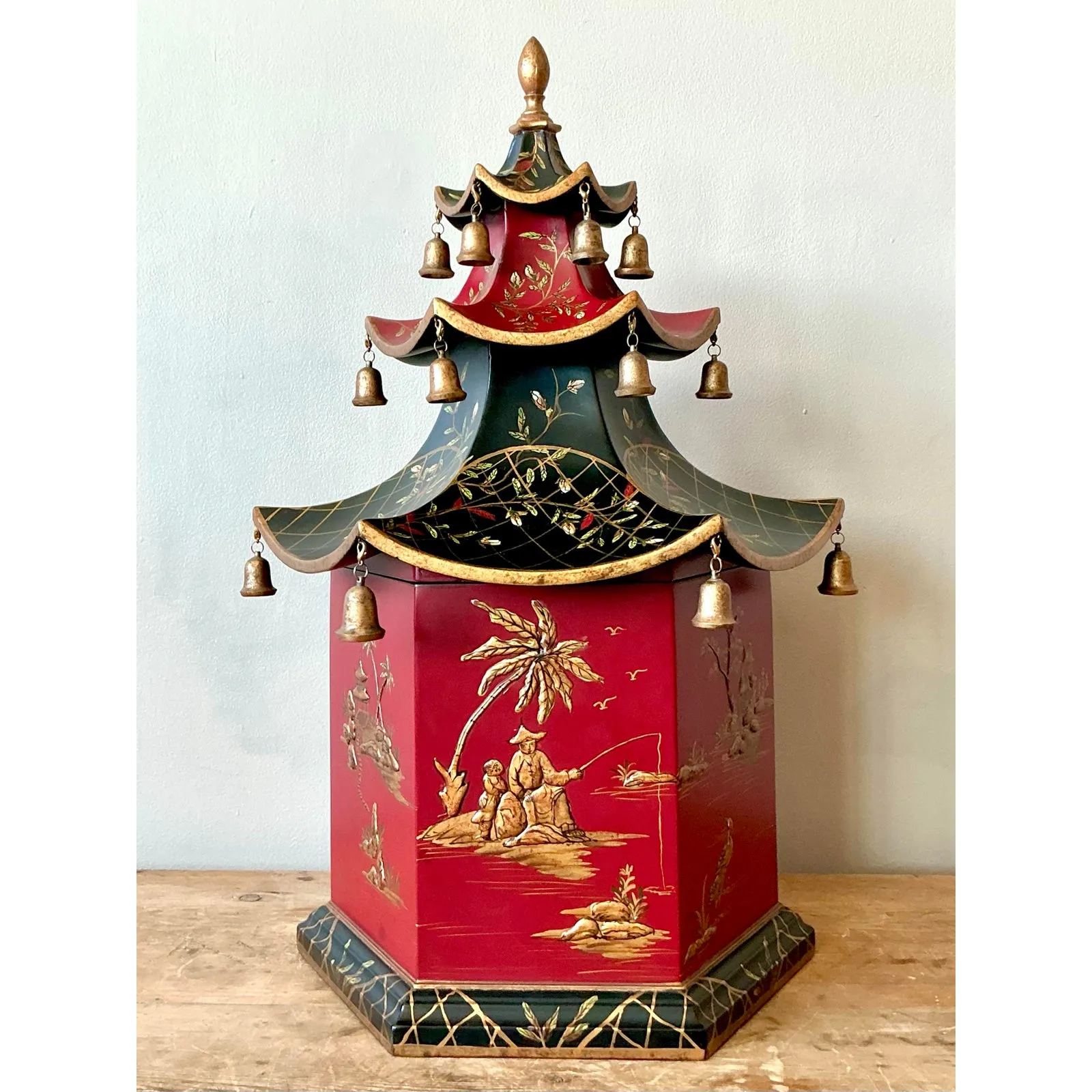 Vintage Asian Pagoda Box — additional photo 5