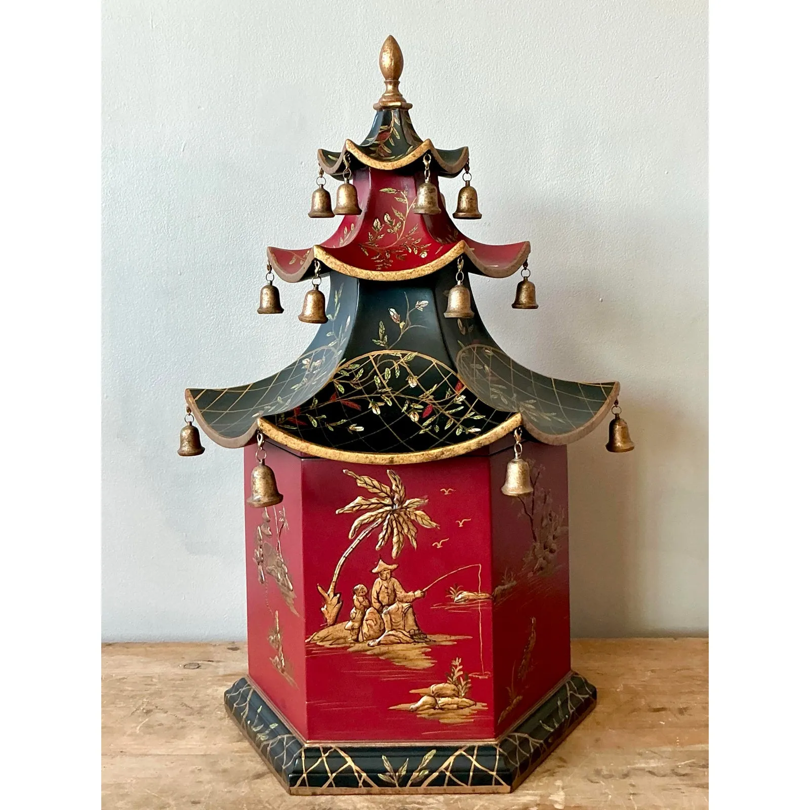 Vintage Asian Pagoda Box — additional photo 6