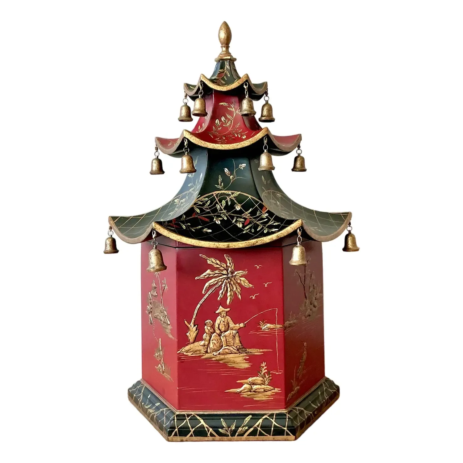 Vintage Asian Pagoda Box — additional photo 8