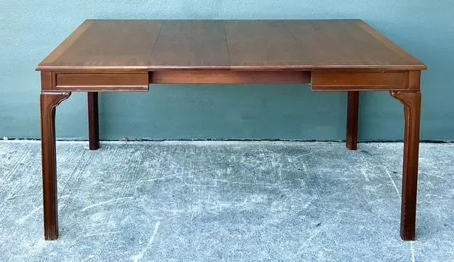 Vintage Baker Extendable Dining Table — additional photo 1