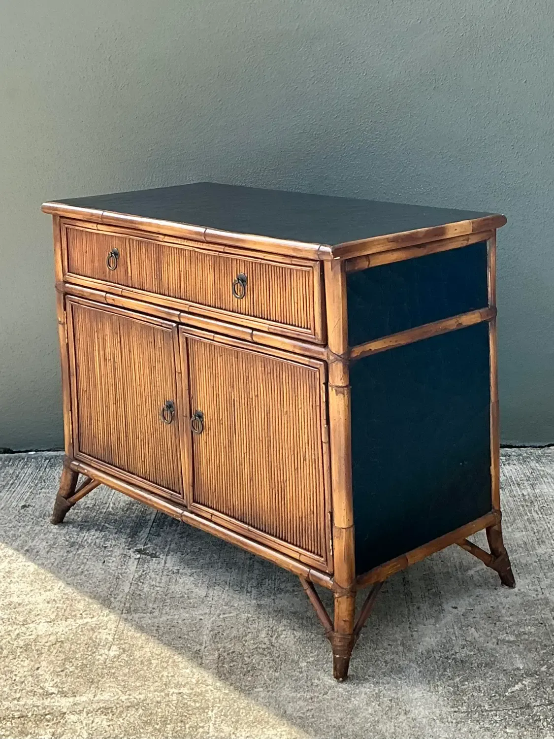 Vintage Baker Milling Road Pencil Reed Sideboard — additional photo 3
