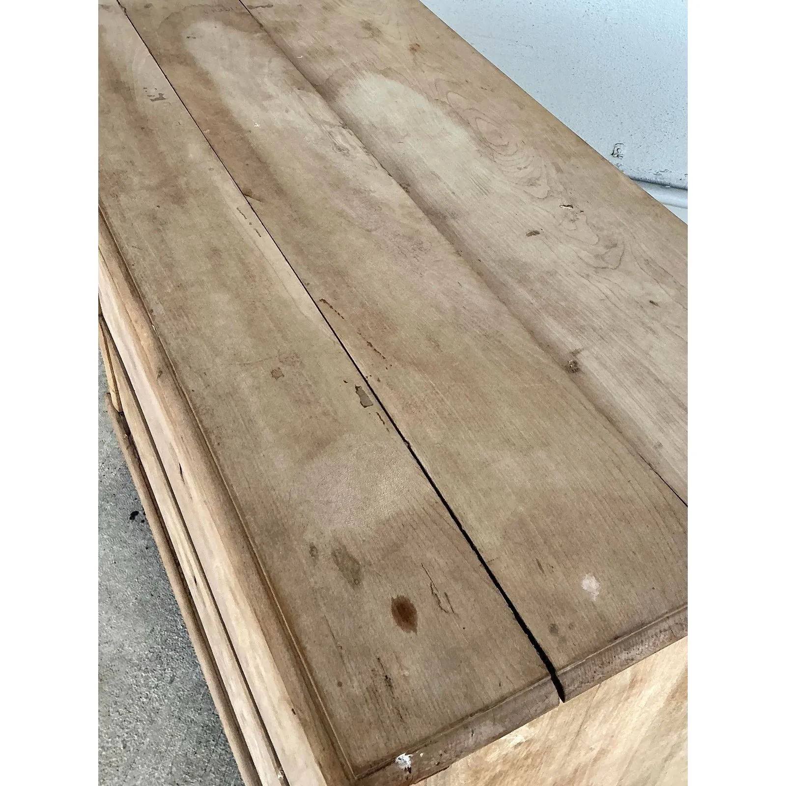 Vintage Bleached Biedermeier Chest of Drawers - Pine, 47.25W x 37H — additional photo 8