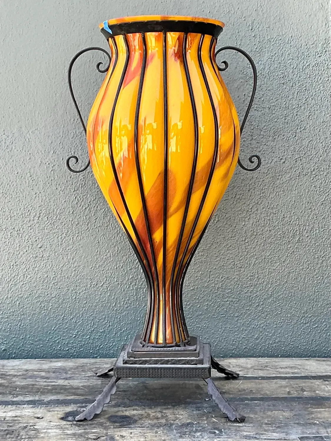 Vintage Blown Glass Urn — additional photo 3