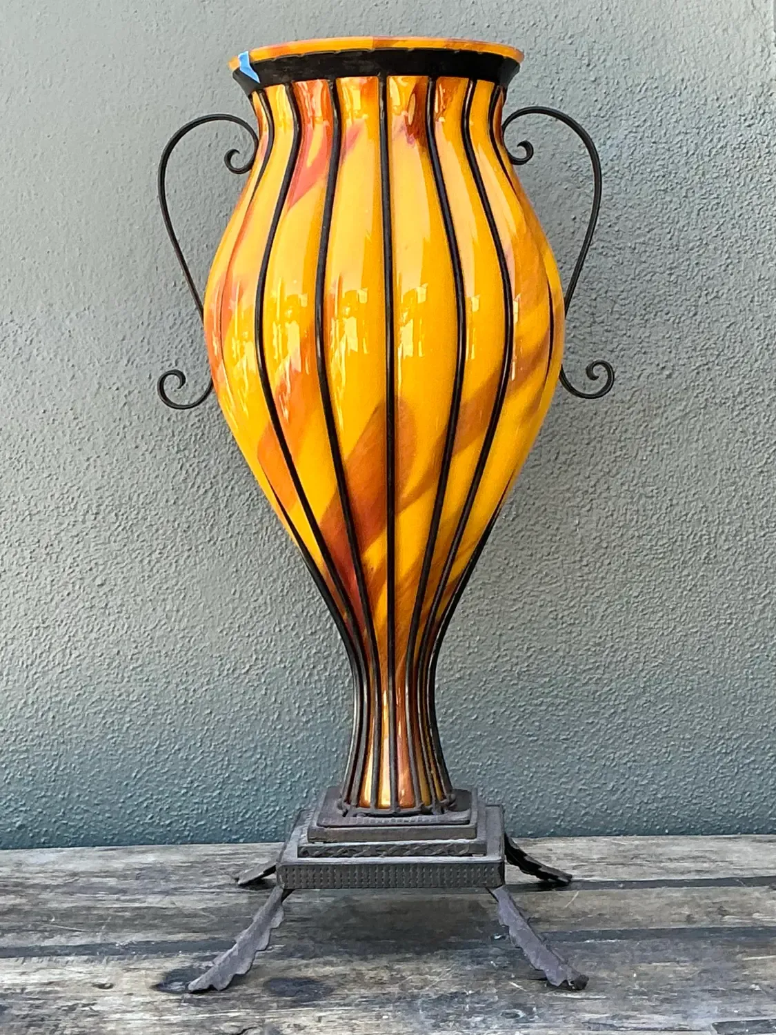 Vintage Blown Glass Urn — additional photo 4