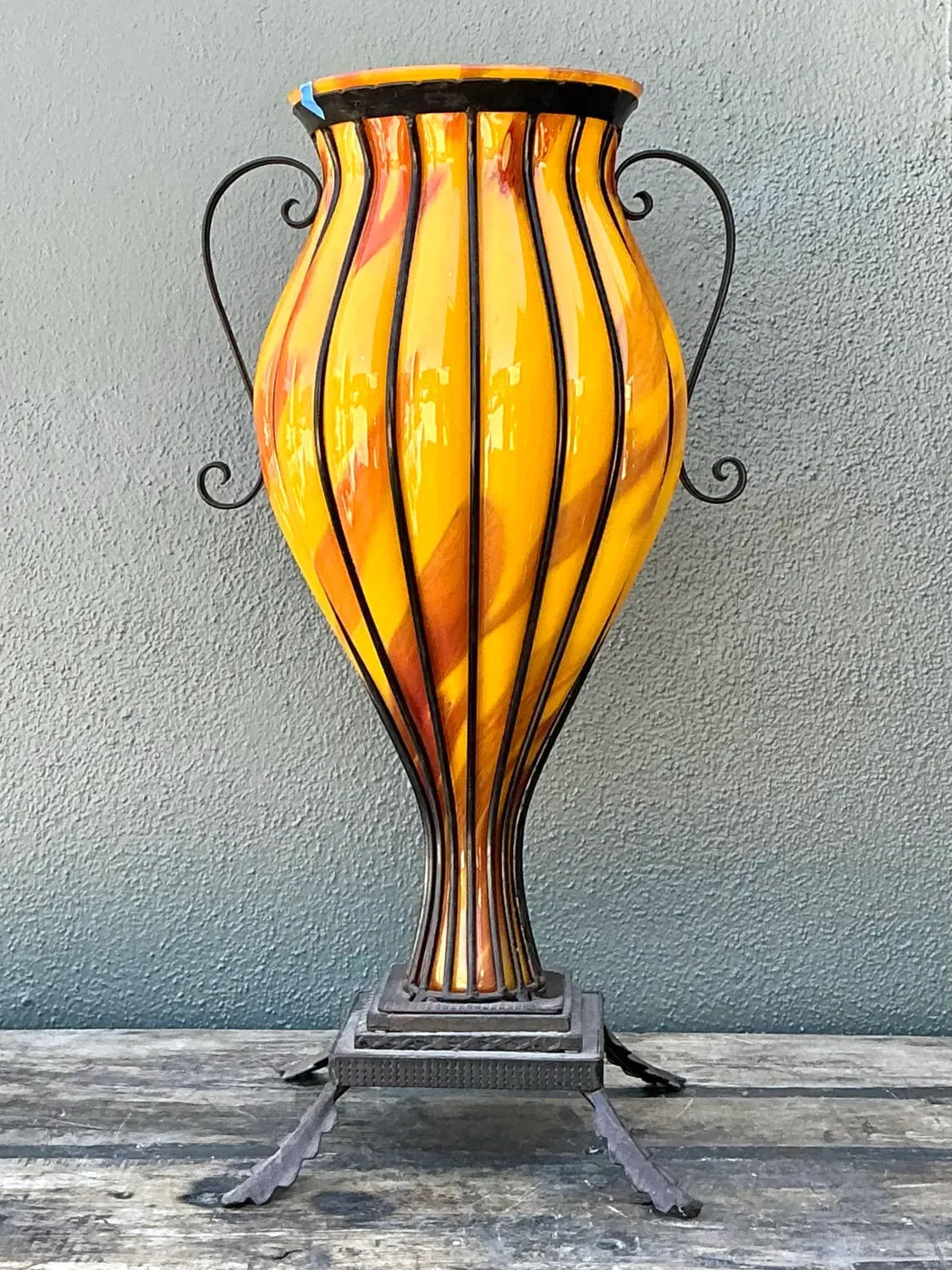 Vintage Blown Glass Urn — additional photo 7