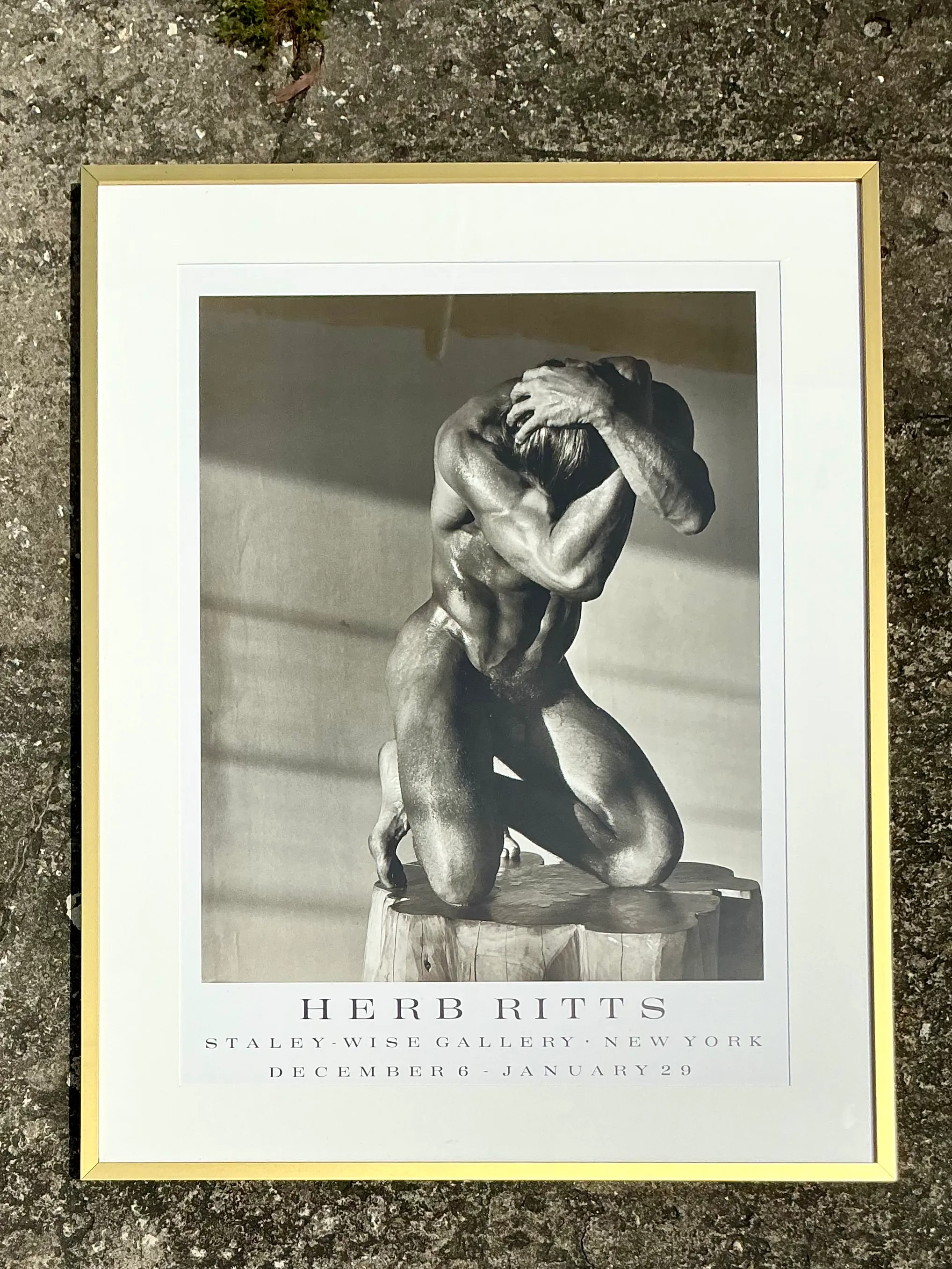 Vintage Boho 1980s Herb Ritts Poster — additional photo 1