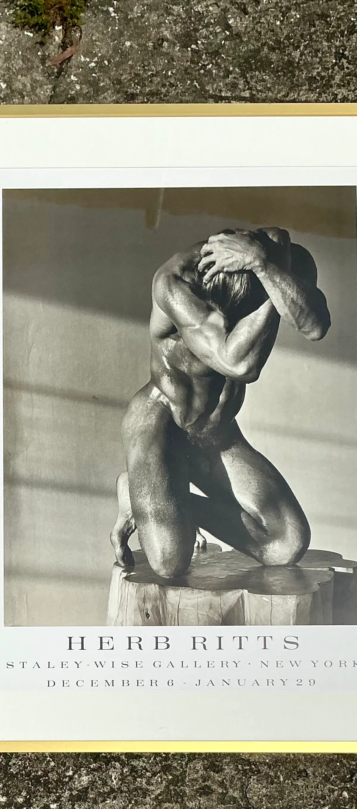Vintage Boho 1980s Herb Ritts Poster — additional photo 1