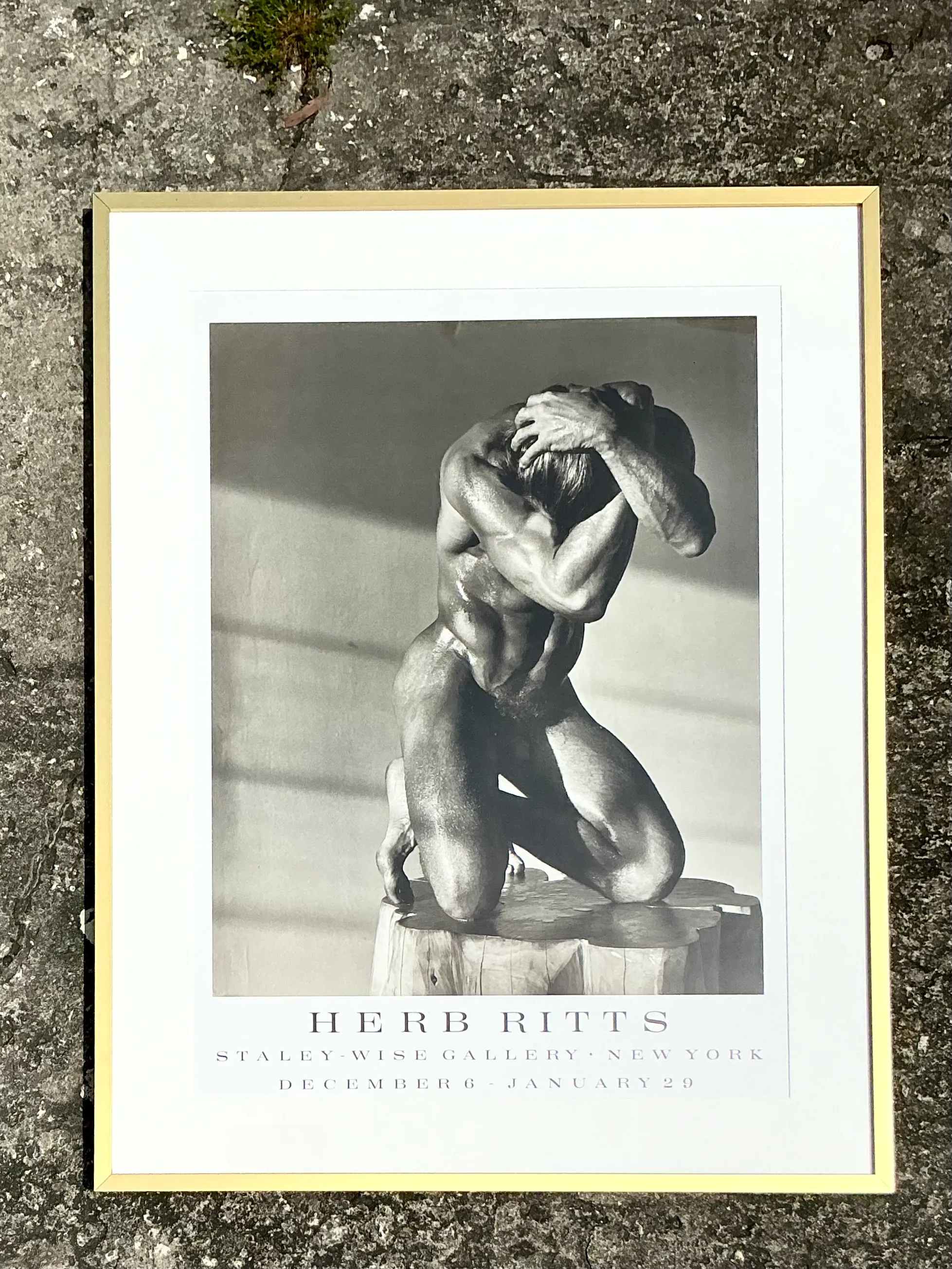 Vintage Boho 1980s Herb Ritts Poster — additional photo 2