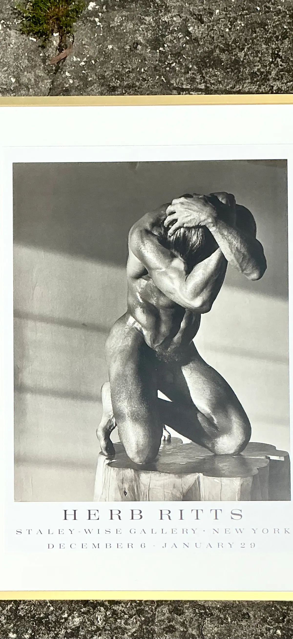 Vintage Boho 1980s Herb Ritts Poster — additional photo 2