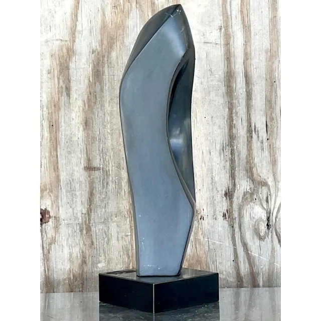 Vintage Abstract Granite Sculpture — additional photo 2