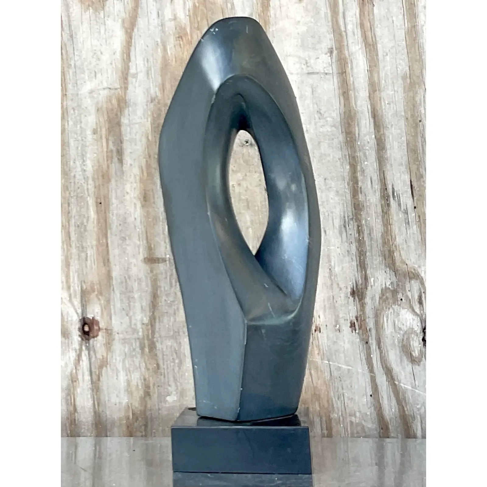 Vintage Abstract Granite Sculpture — additional photo 3