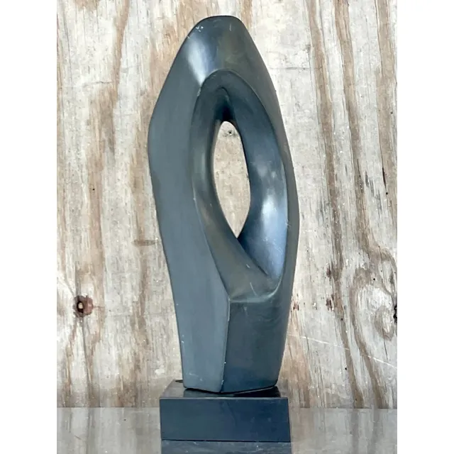 Vintage Abstract Granite Sculpture — additional photo 3