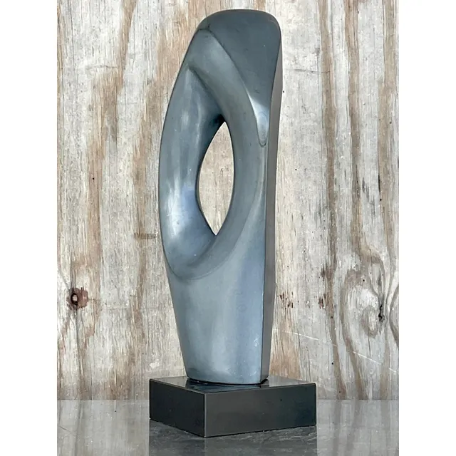 Vintage Abstract Granite Sculpture — additional photo 4