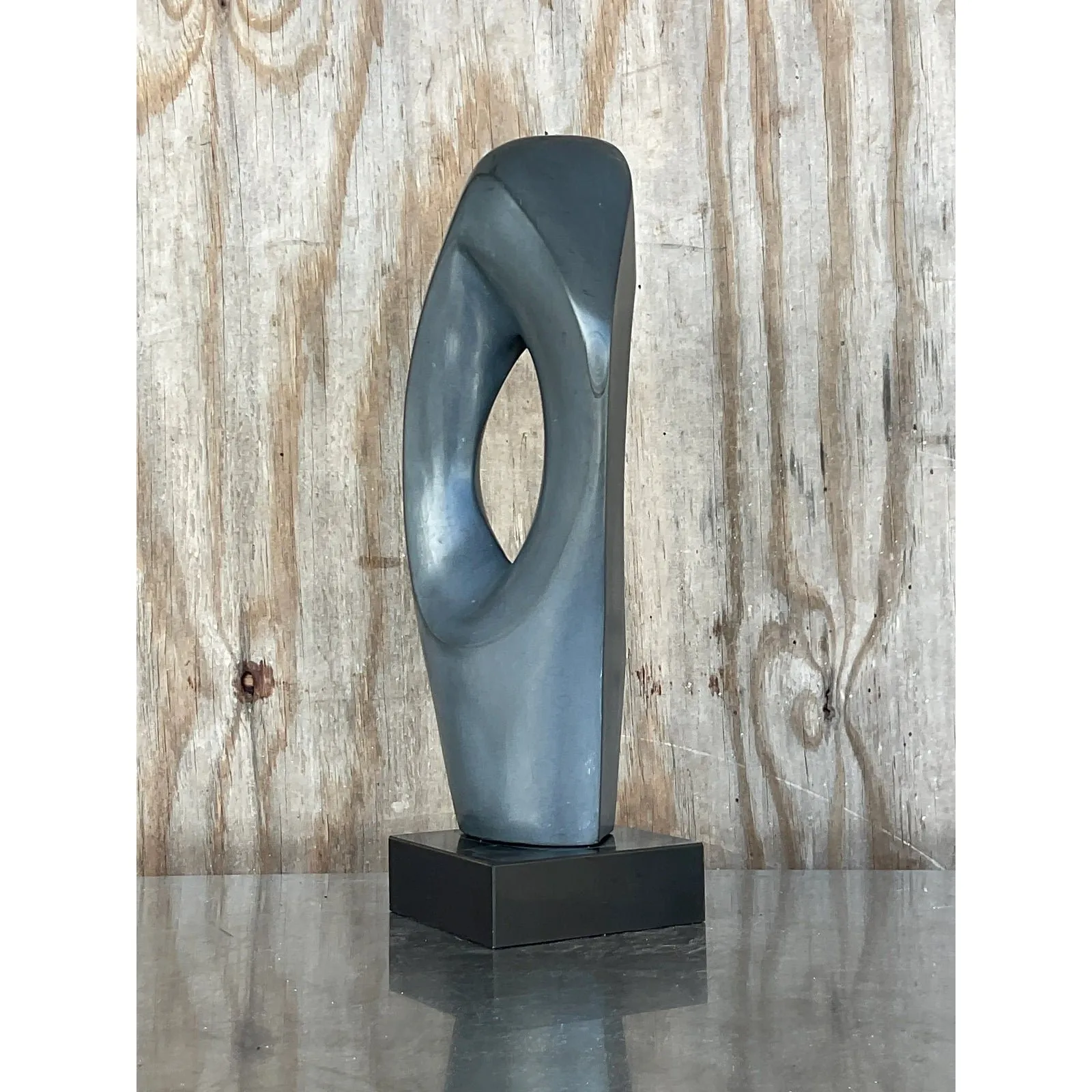Vintage Abstract Granite Sculpture — additional photo 5