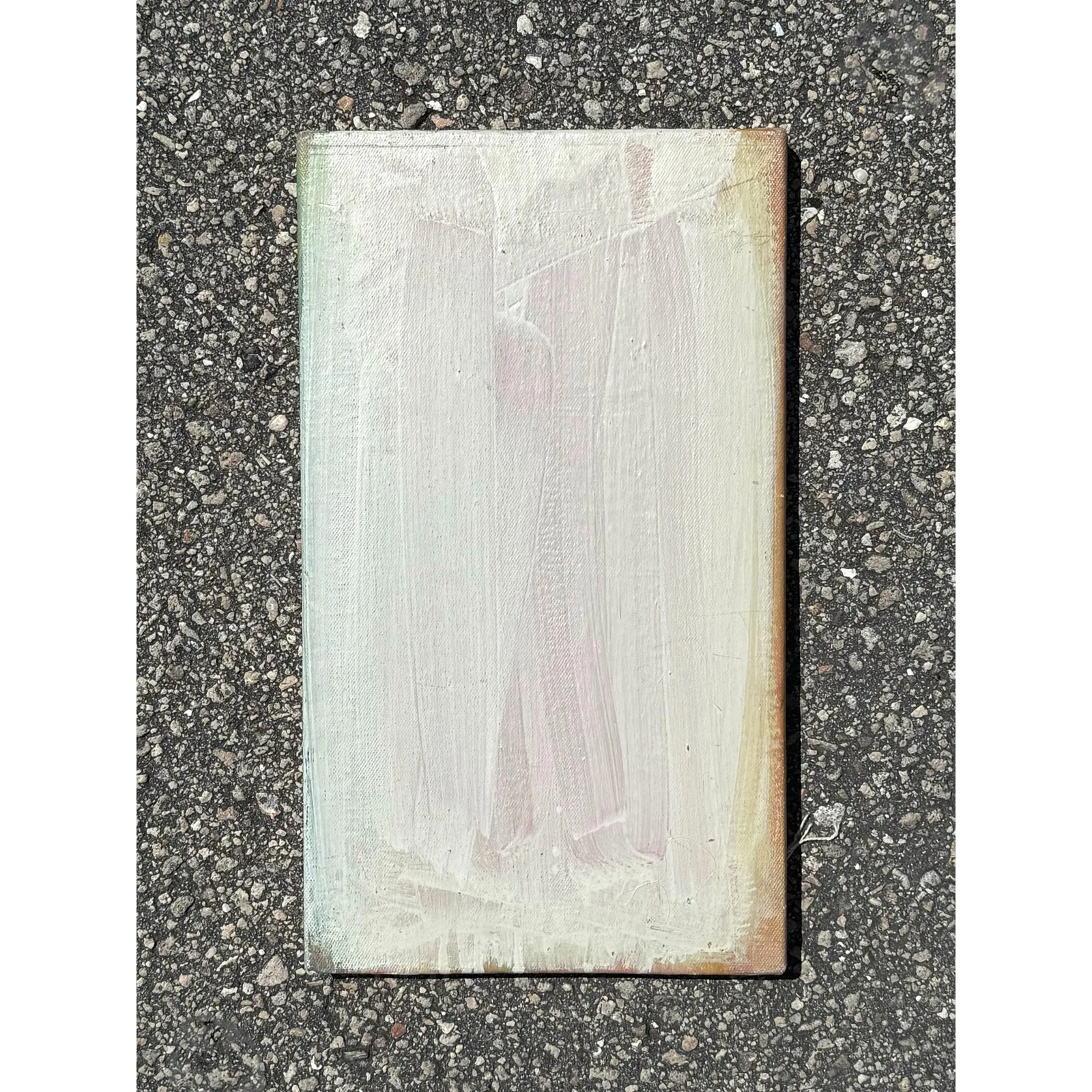 Vintage Boho Abstract Oil on Canvas — additional photo 8