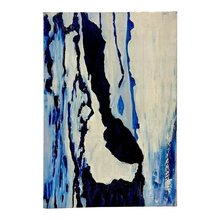 Vintage Boho Abstract Painting — additional photo 1