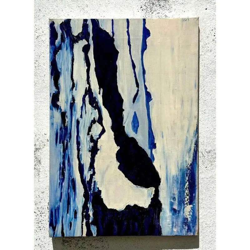 Vintage Boho Abstract Painting — additional photo 2